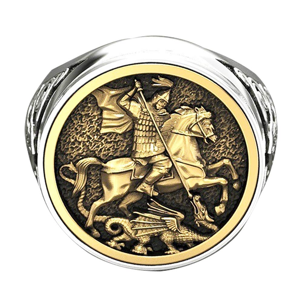 Gothic Dragon Ring for Men - Retro Biker Jewelry for Hiphop & Motorcycle Lovers