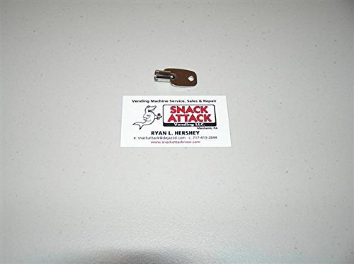 VENDSTAR 3000 Tubular Key #0191 - Replacement Back Door Key for Vending Machines - New & Durable (Perfect for Snack & Drink Vending Machine Repairs)