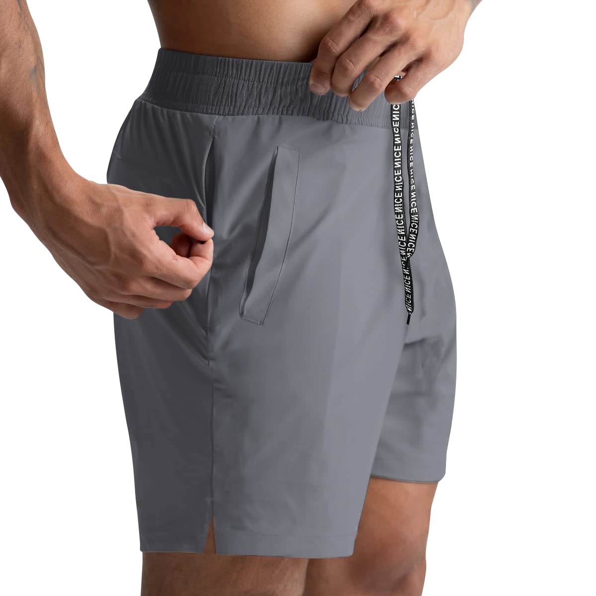 2 Pack Men's 5 Inch Quick Dry Athletic Shorts - Lightweight Gym Workout Running Shorts with Pockets | Perfect for Training, Jogging & Casual Wear