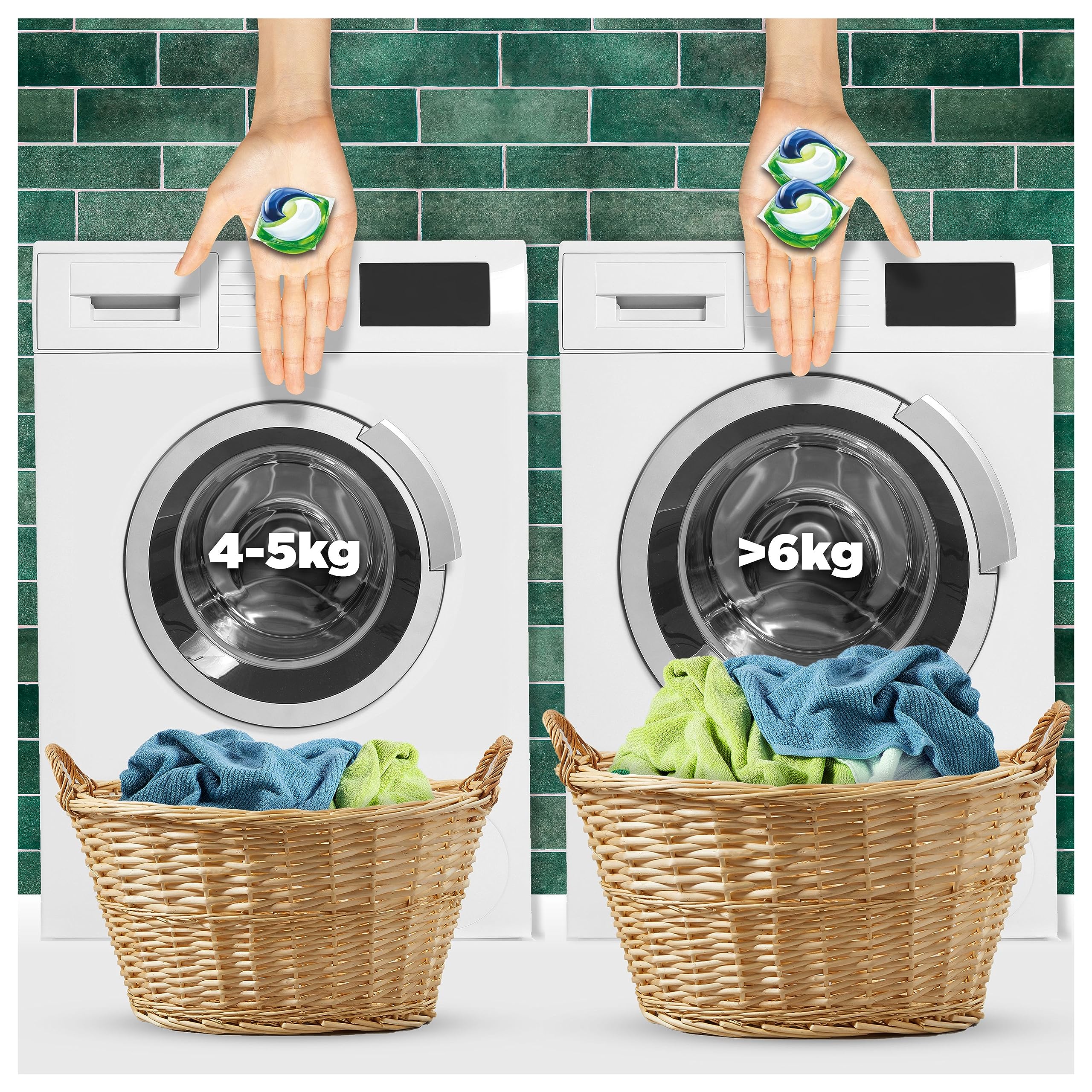 Ariel 3-in-1 Laundry Detergent Pods, 65 Count, Alpine Fresh Scent, Fast Dissolving, Works in Cold & Short Cycles - Perfect for Travel, Apartments & Quick Loads