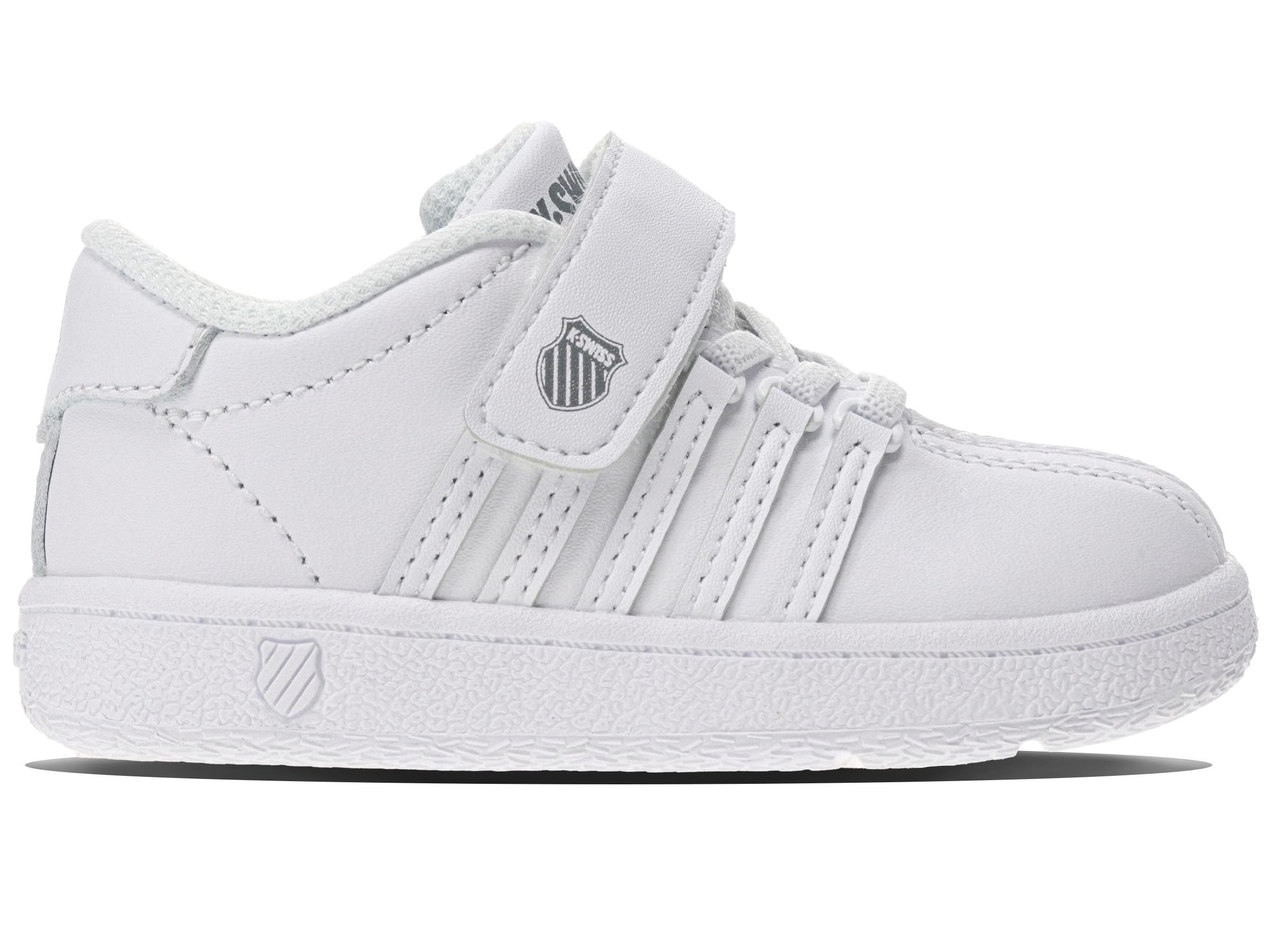 K-Swiss Classic VN Velcro Sneakers for Kids - Comfortable & Stylish Boys Girls Tennis Shoes for School, Sports & Casual Wear