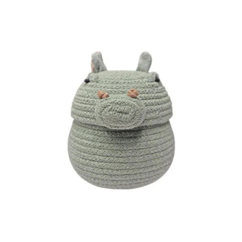 Stylish Decorative Animal Baskets for Home Storage & Organization - Perfect for Nursery, Bathroom, and Living Room Decor