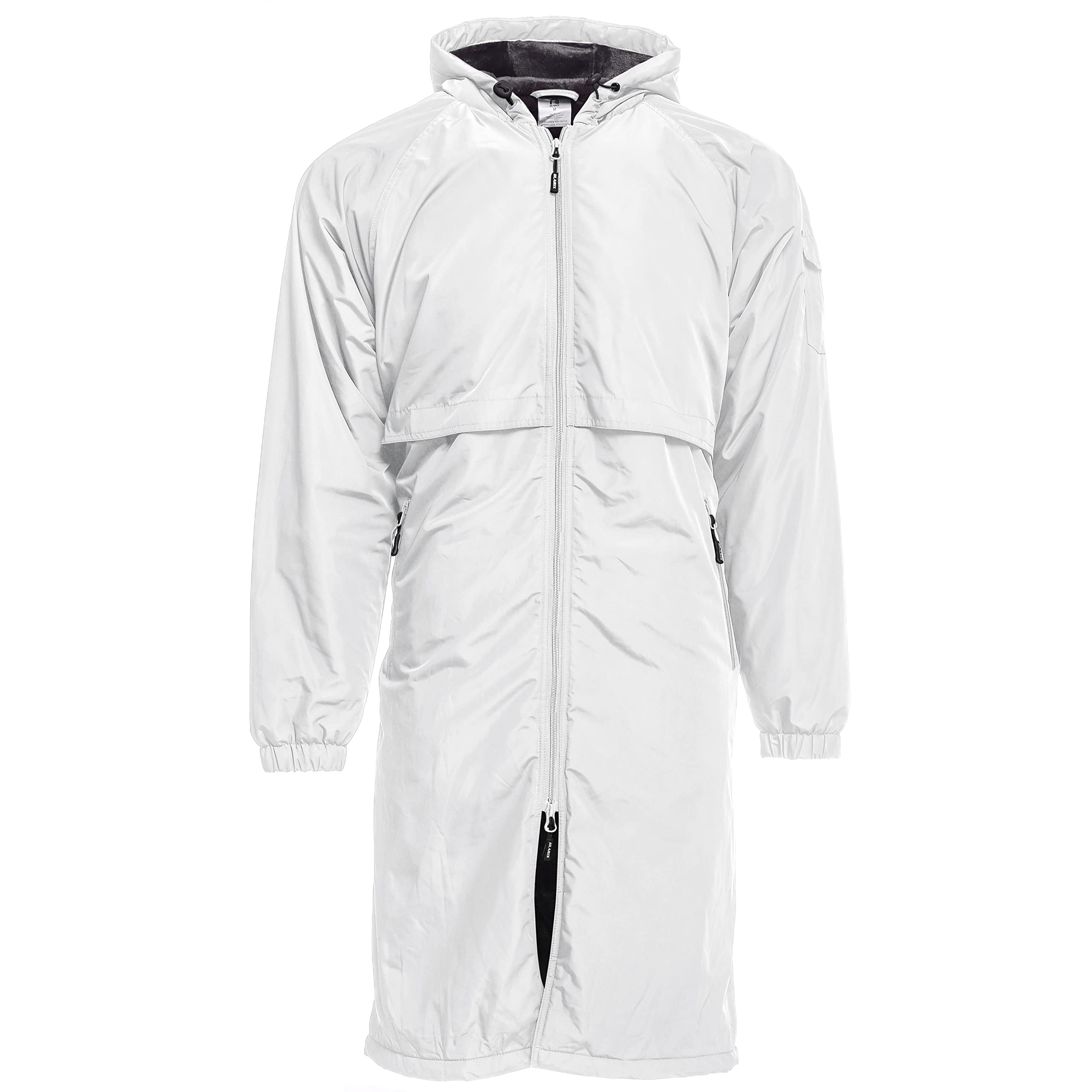 BLARIX Unisex Swim Parka for Men, Women & Kids - Water Resistant Hooded Cover Up with Fleece Lining - Perfect for Beach, Pool & Water Sports Activities