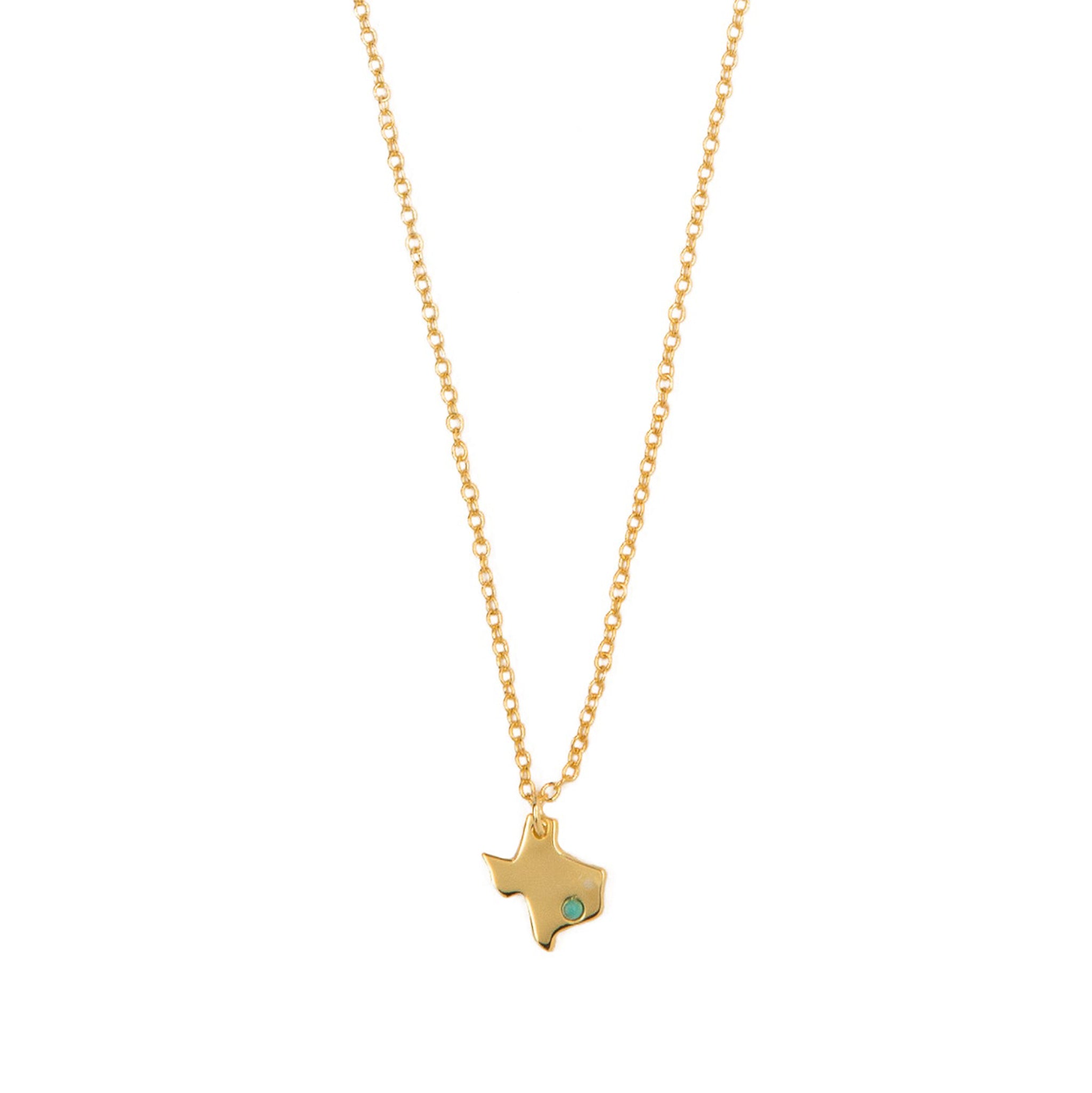 Texas Strong Necklace - Patriotic State Pride Jewelry for Women & Men - Perfect for Everyday Wear, Gifts & Special Occasions