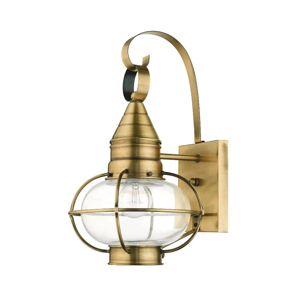Livex Lighting 26901-04 Black Outdoor Wall Lantern - 8.75