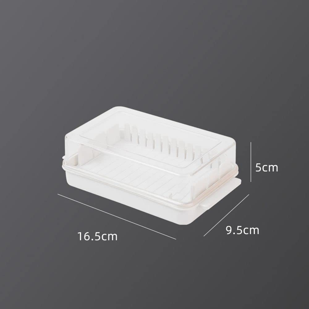 Japanese-Style Butter Cutter and Storage Box - Cheese Slicer with Lid, Airtight Butter Container for Freshness - Perfect for Kitchen, Baking, and Breakfast Table Use