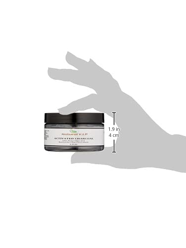 Activated Charcoal Face Mask with Bentonite Clay, Rose Clay & Tea Tree Oil - Deep Cleansing Pore Treatment for Acne, Blackheads & Oily Skin | Spa Day & Self-Care Essential