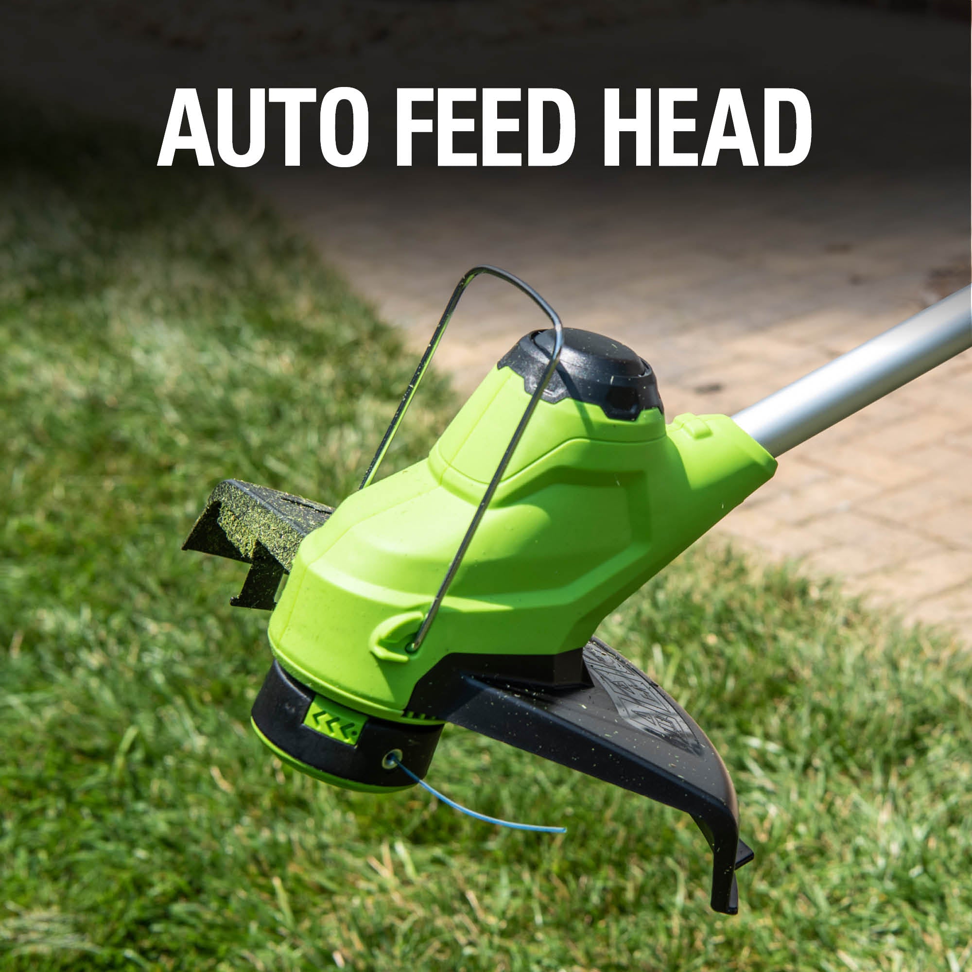 24V 10-Inch Cordless Battery String Trimmer with 2.0Ah Battery & Fast Charger - Lightweight Weed Wacker for Lawn Edging, Yard Maintenance & Landscaping