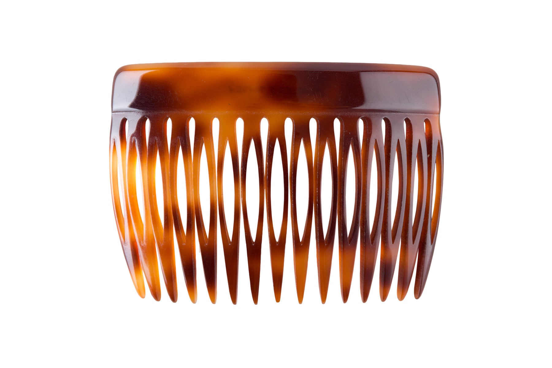 Charles J. Wahba 15-Tooth French Side Comb Pair (0855 1 2) - Vintage Hair Accessories for Weddings, Prom & Special Occasions