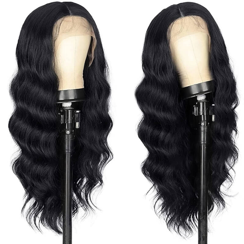 Eullair Body Wave HD Transparent Lace Frontal Human Hair Wig - Natural Looking 13x4 Lace Front Wig with Baby Hair for Women | Perfect for Daily Wear, Parties & Special Occasions