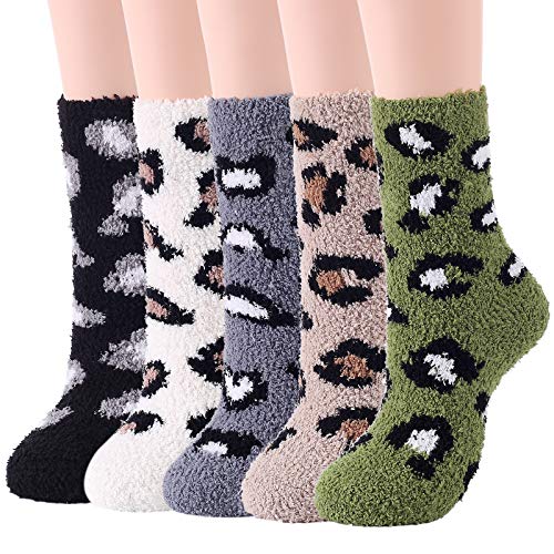 5 Pairs Leopard
