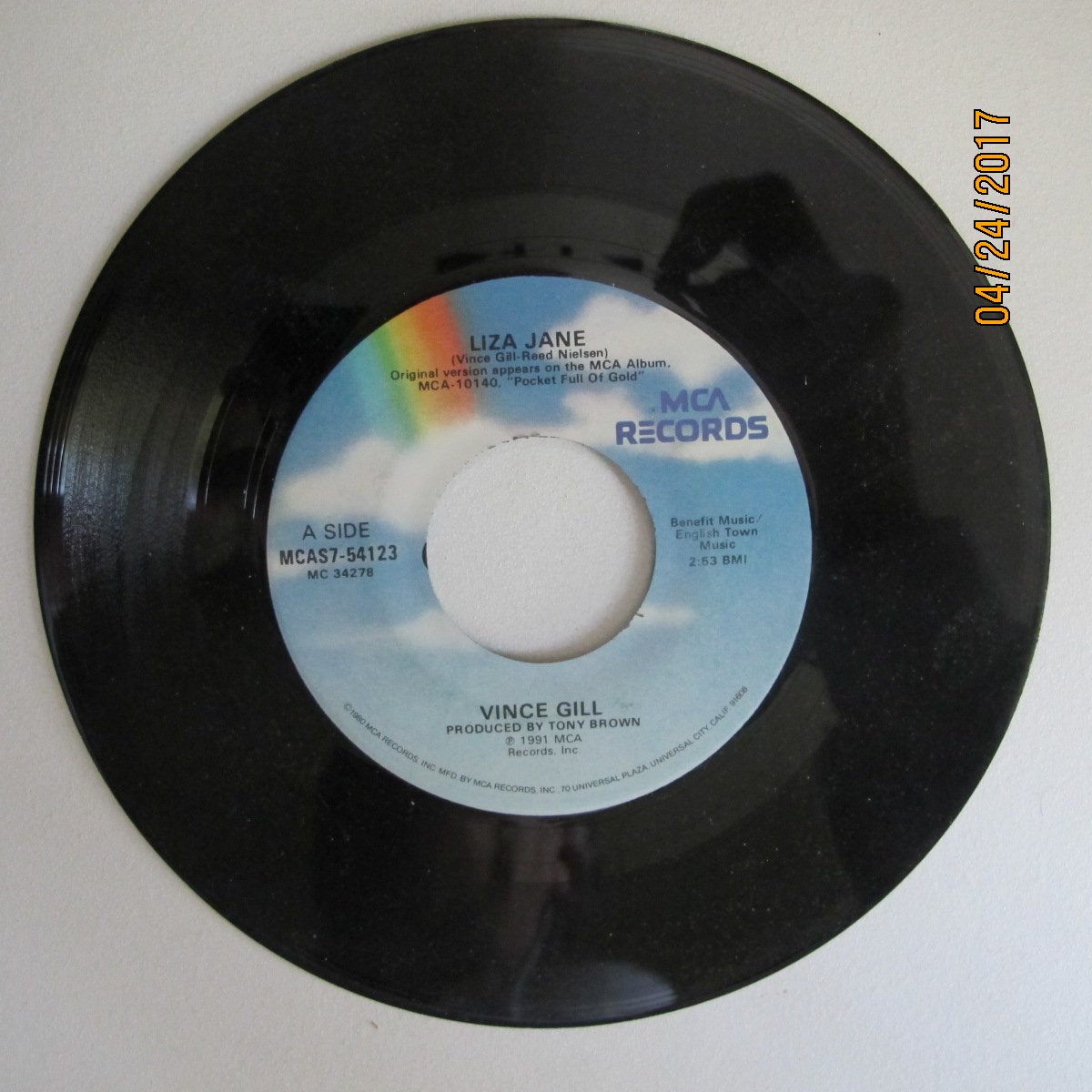 Vince Gill - Liza Jane / What's A Man To Do - Classic Country Music Singles for Collectors & Fans - Perfect for Home Listening, Road Trips & Country Music Enthusiasts