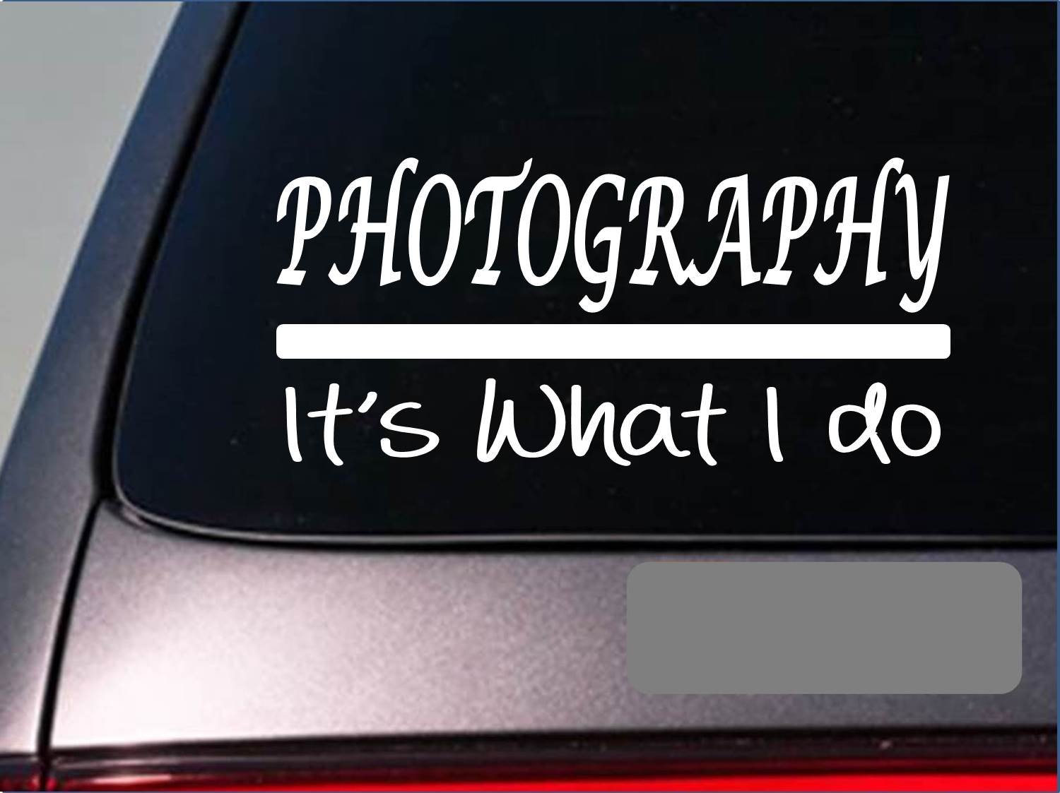 Professional Photography Sticker Decal E314 - Camera, Film, Lens & Lighting Design for Photographers | Perfect for Laptops, Water Bottles & Camera Gear Decoration