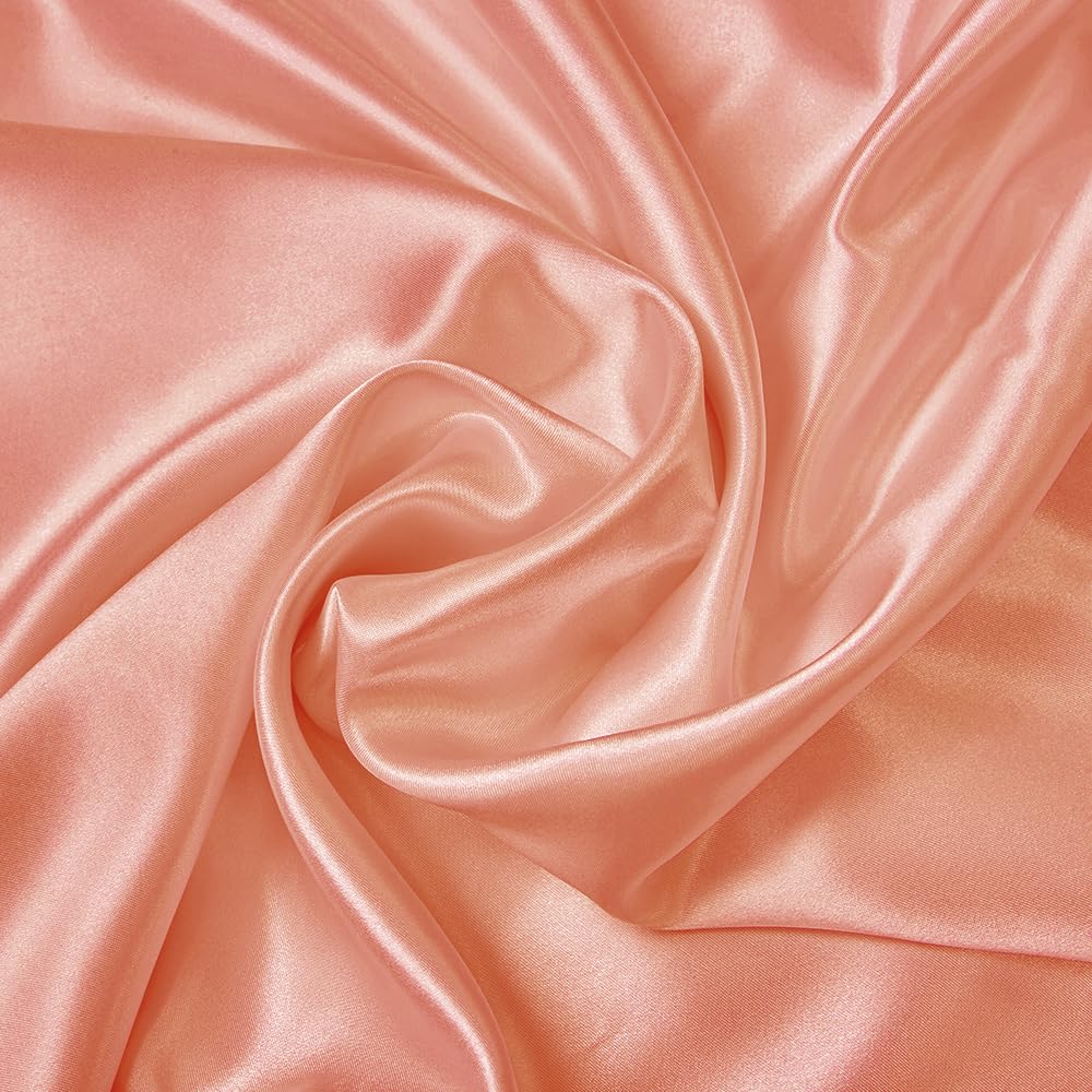 2 Pack Silky Soft Satin Toddler Pillowcases 14x20 Inches - Breathable Envelope Style Travel & Baby Pillow Covers (Jade Pink) for Airplane, Car Seat & Nursery