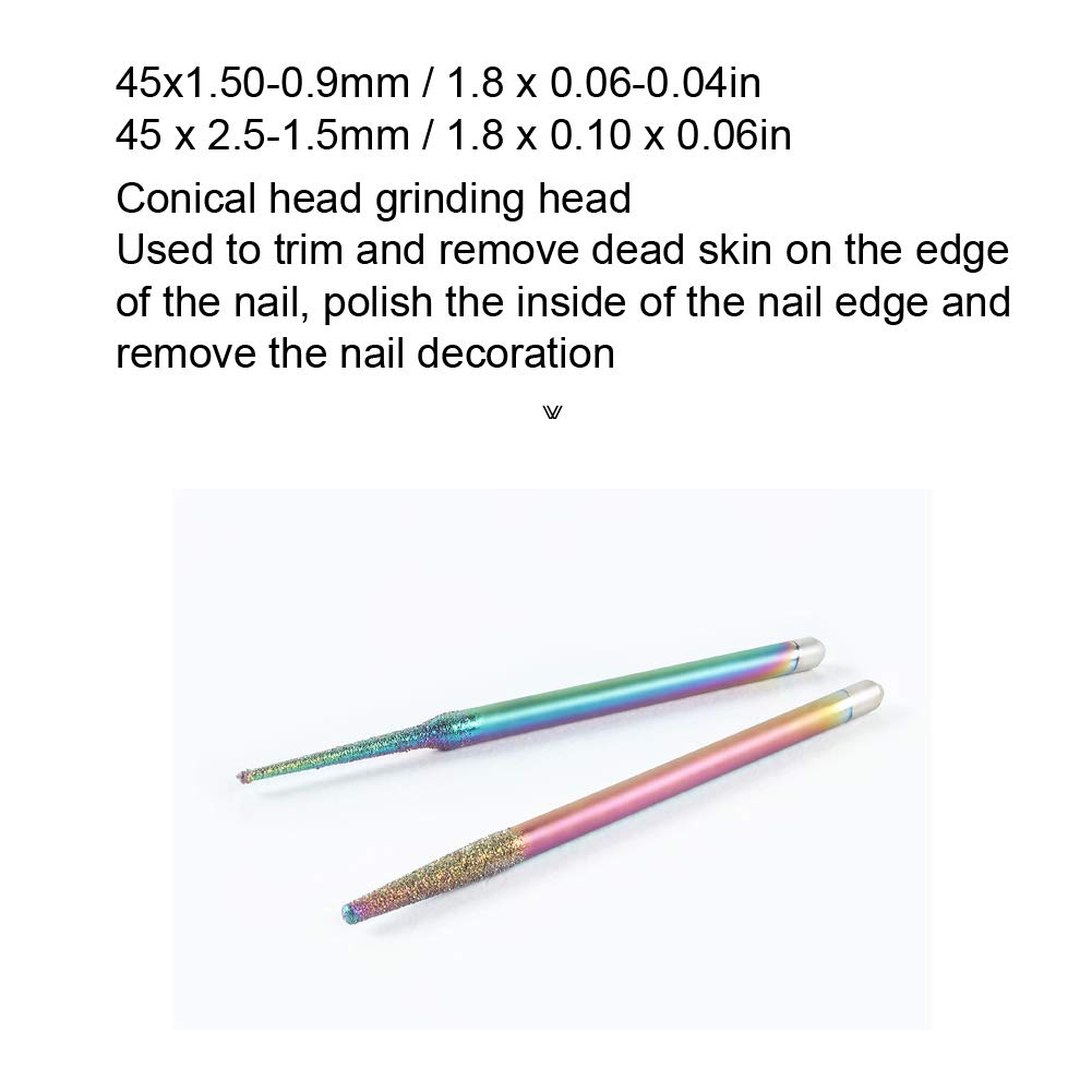 Professional Nail Drill Bit Set for Manicure & Salon - Durable & Versatile for Home & Salon Use