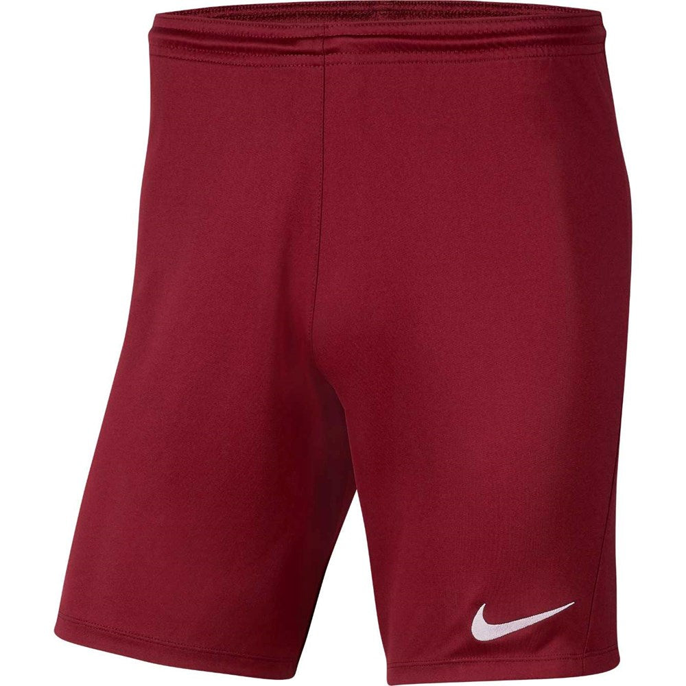 Nike Park III Shorts for Men - Team Red Athletic Running Shorts - Lightweight & Comfortable for Gym, Workout & Casual Wear