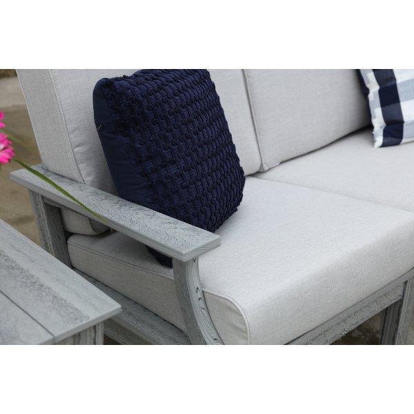 Granville Deep Seating Sectional Right Arm Loveseat with Cushions - Modern Comfortable Sofa for Living Room, Lounge & Outdoor Patio