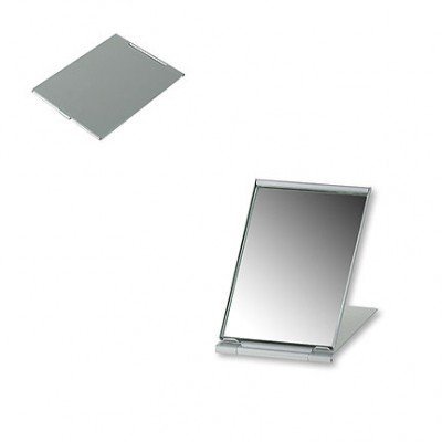 MOMA Muji Style Aluminum Compact Mirror - Small Portable Travel Makeup Mirror for Women & Girls - Perfect for Purse, Travel, and On-the-Go Touch Ups