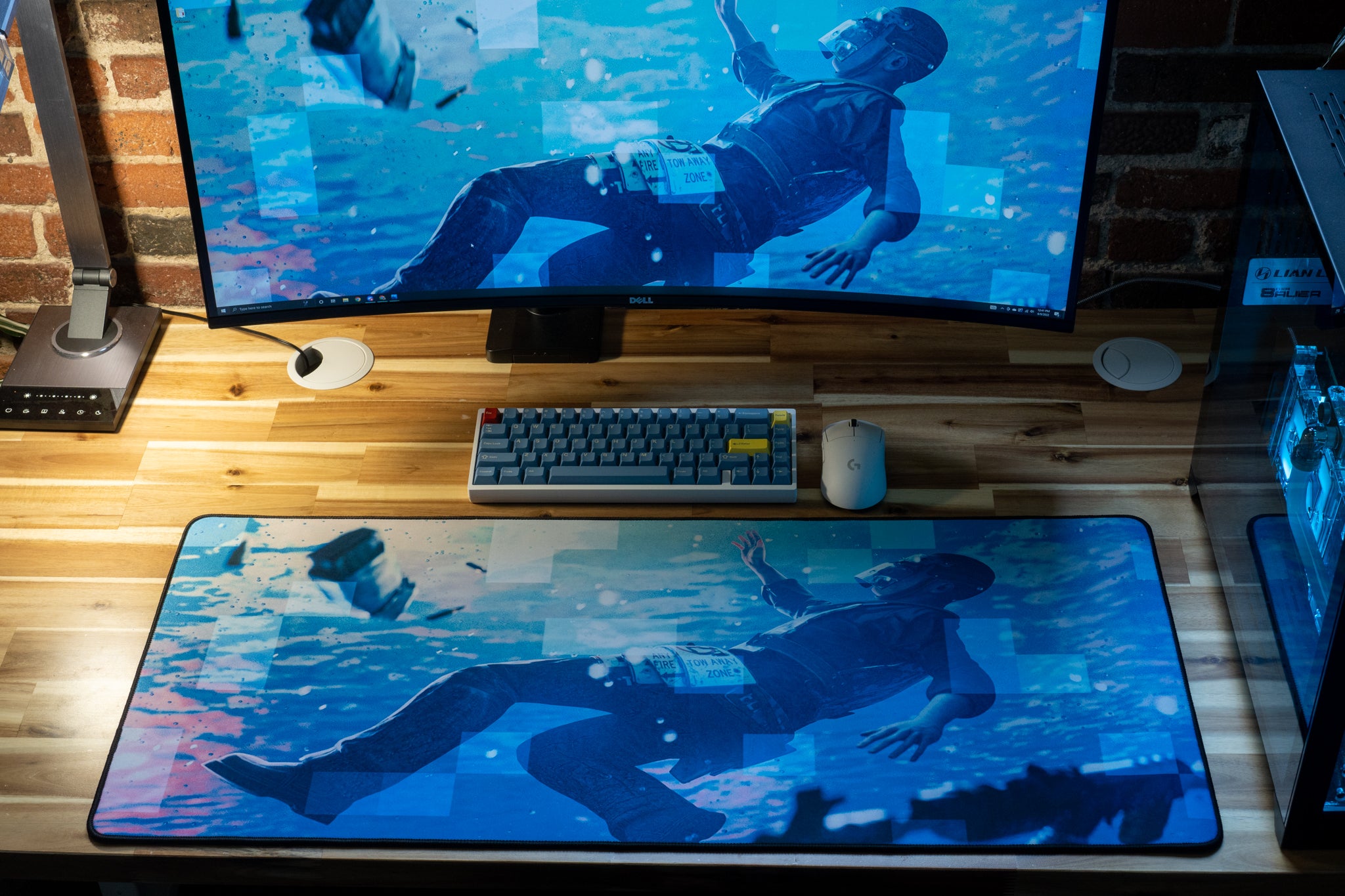 Rust XL Gaming Mouse Pad - Limited Edition Motion Content Creator Collaboration - Perfect for Esports, Streaming & Office Work