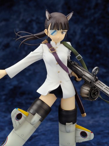 Strike Witches Mio Sakamoto 1:8 Scale PVC Anime Figure - Perfect for Collectors, Display, and Anime Fans