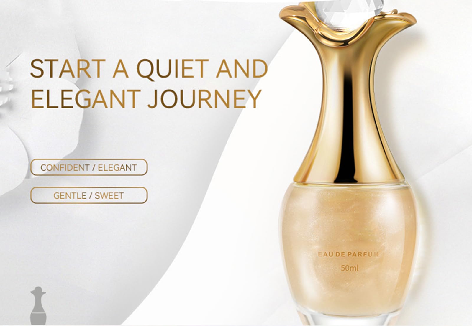 Women's Pheromone Perfume with Enhanced Scents - Long Lasting & Portable Fragrance for Date Night, Office & Special Occasions