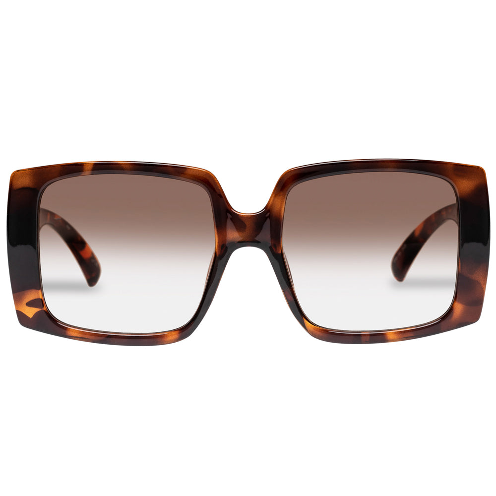 Le Specs Glo Getter Sunglasses - Trendy Retro Square Frame UV Protection Shades for Women & Men | Perfect for Beach, Driving & Outdoor Activities