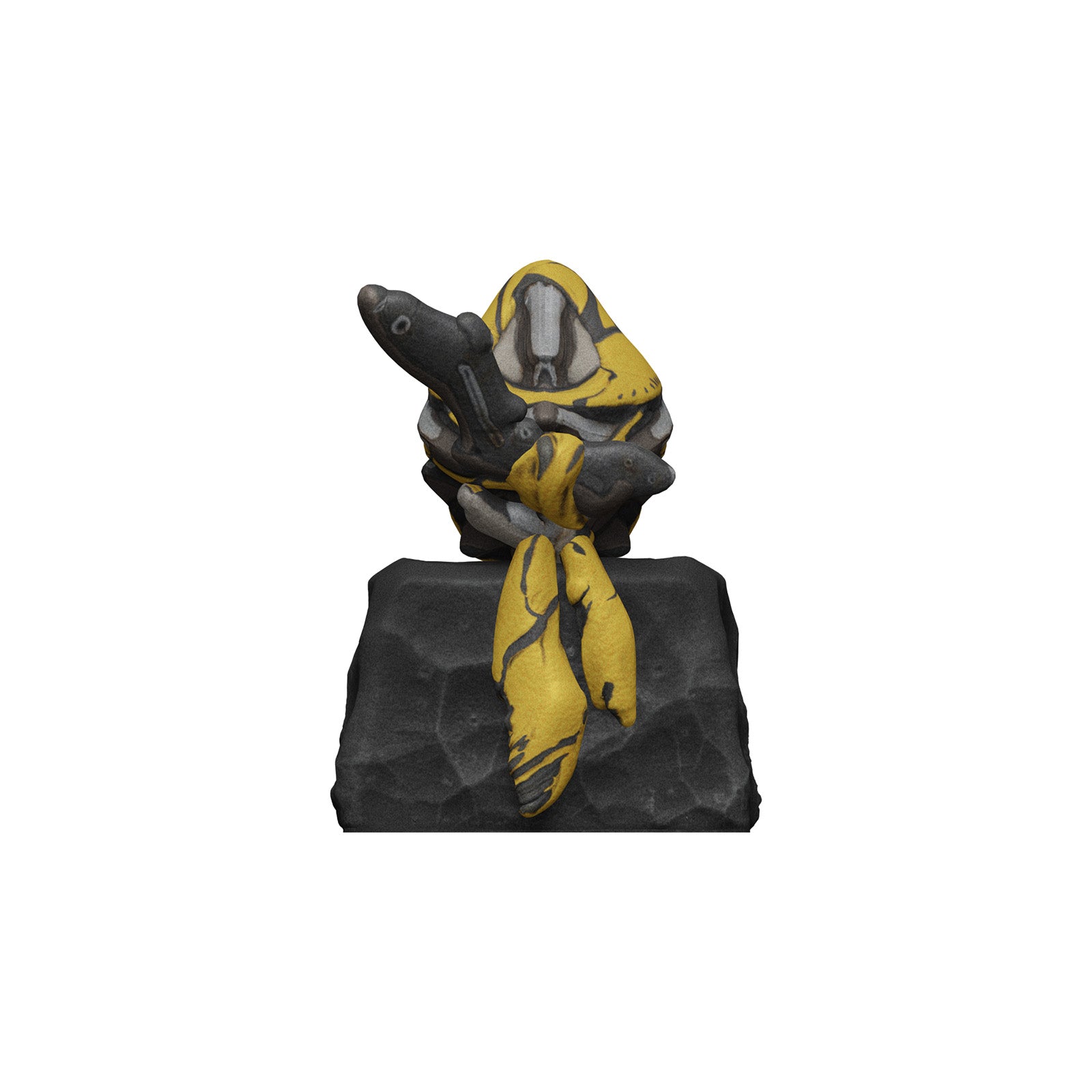 Warframe Themed Custom Keycap - HX3D Mesa Design for Mechanical Keyboards | Perfect for Gaming & Typing Enthusiasts