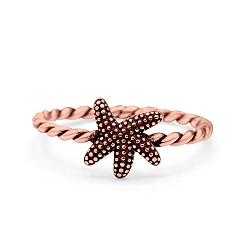 Rose Tone, Sterling Silver
