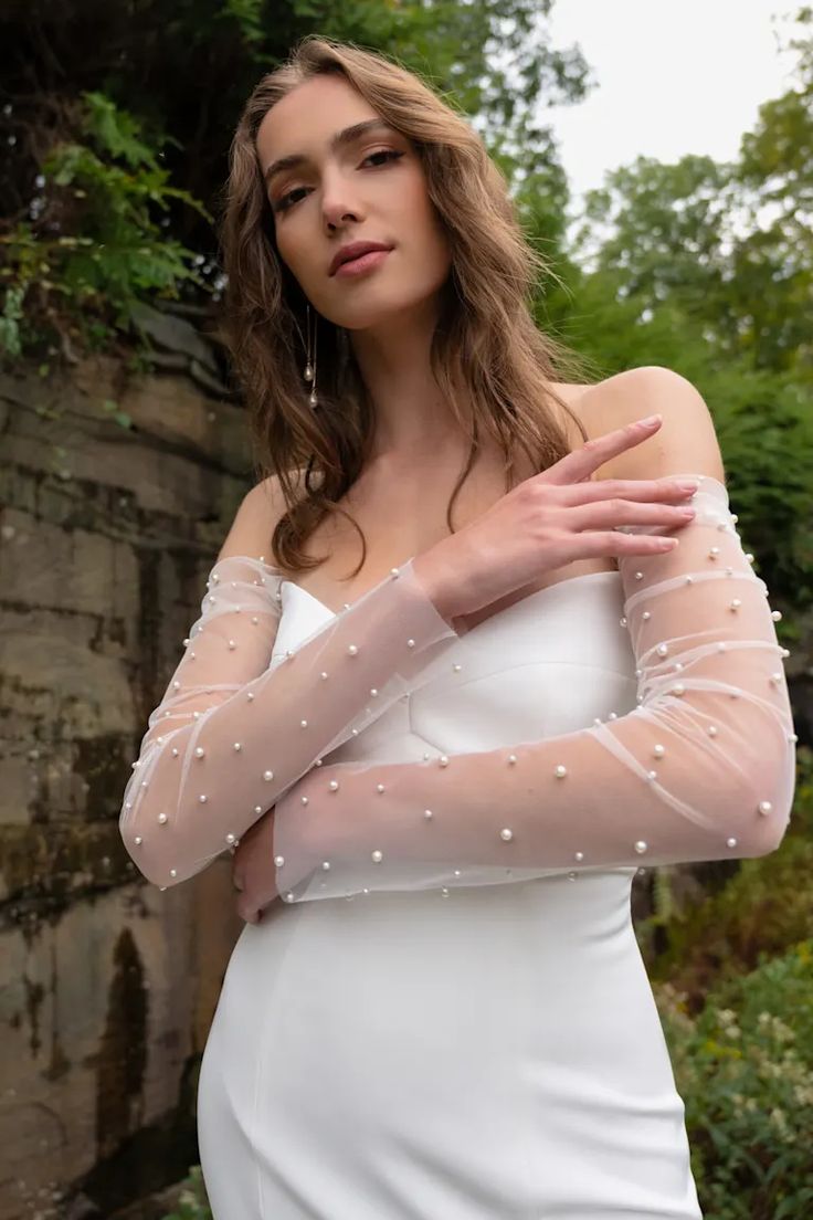 Jenny Yoo Alexandra Wedding Dress - A-Line Lace Bridal Gown without Slit for Church Ceremony & Formal Occasions