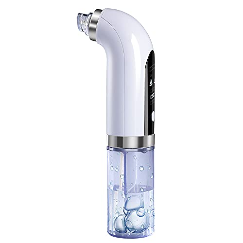Blackhead Remover Vacuum - Deep Pore Cleaner for Face & Nose - Acne Pimple Removal Tool - T Zone Blackhead Suction - Facial Beauty Device for Skincare Routine at Home or Salon