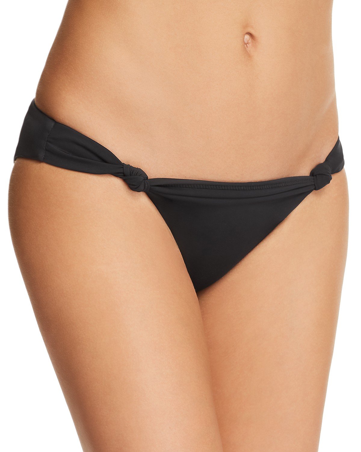 For Love & Lemons Tropicana Knot Bikini Bottom - Sexy Black Swimwear for Women | Perfect for Beach Vacations, Pool Parties & Summer Getaways
