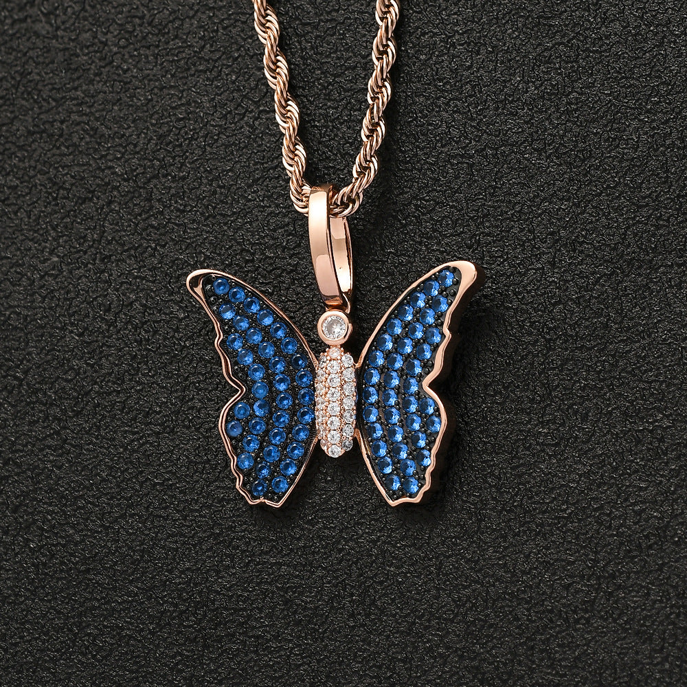 Rose Gold Blue Zirconia 60x3 T