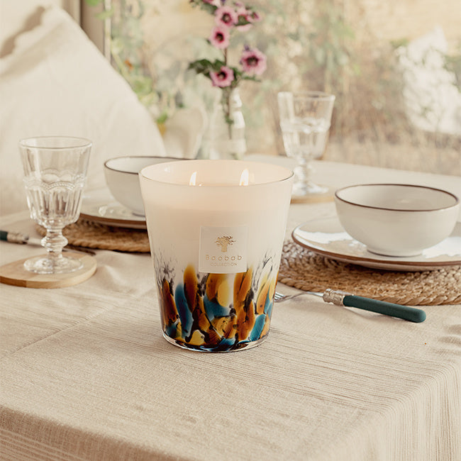 Baobab Collection Rainforest Mayumbe Scented Candle - Premium Soy Wax Candle with Exotic Tropical Fragrance for Home Decor, Relaxation & Aromatherapy