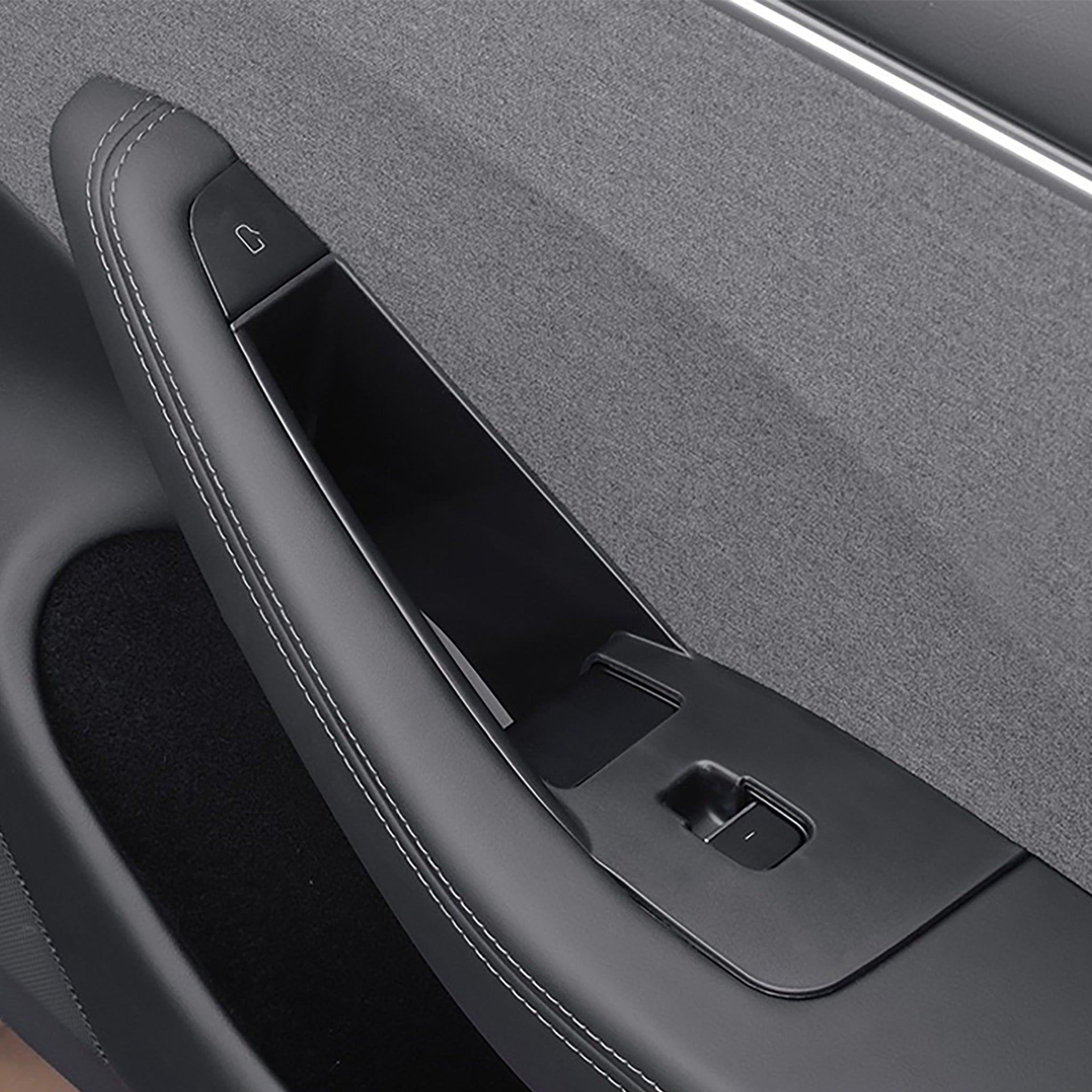 Premium Custom Fit Door Storage Organizers for Tesla Model 3 & Y – Sleek Interior Cabin Organizer – Perfect for Road Trips, Daily Commutes & Car Organization Accessories