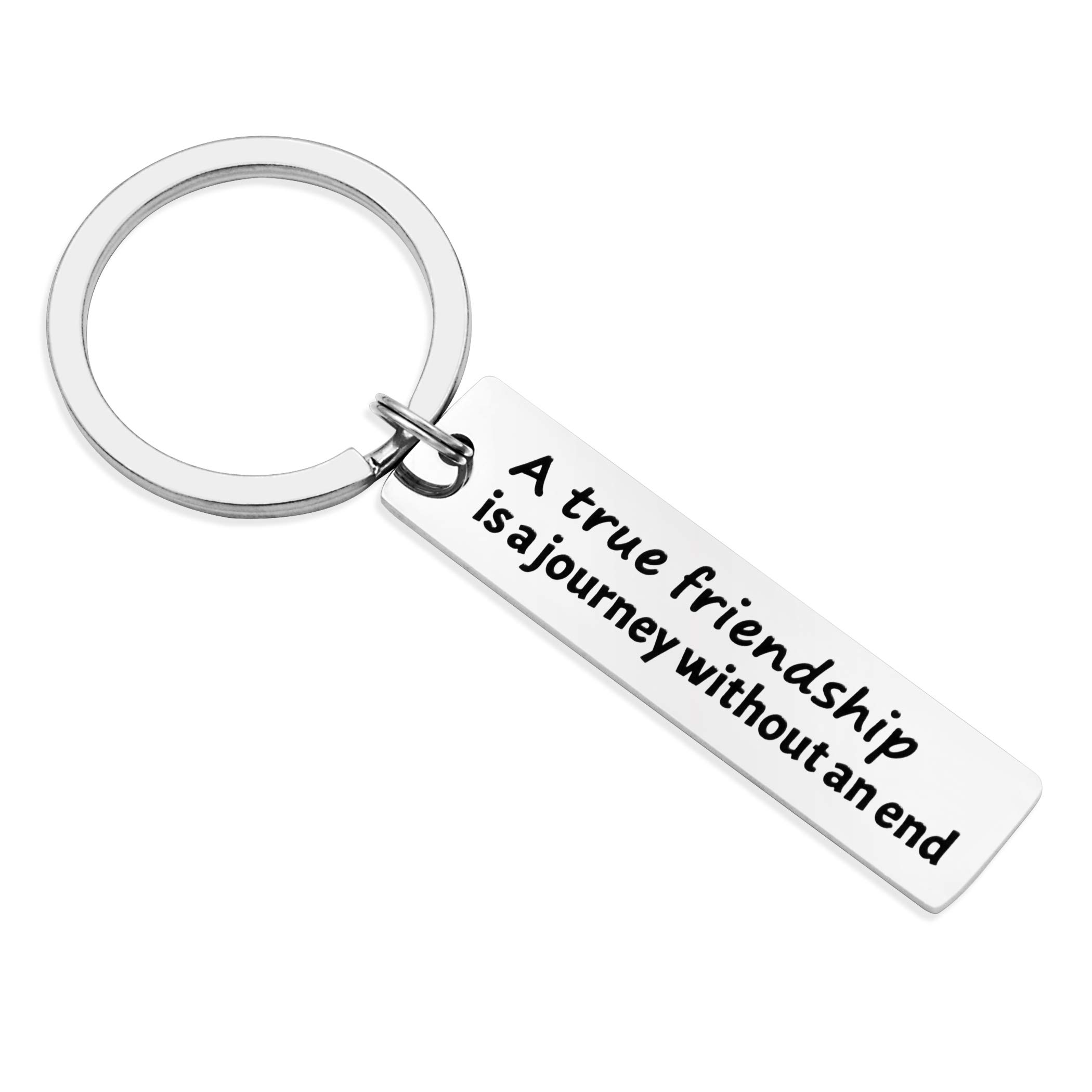 Best Friend Birthday Gift Keychain - Inspirational Personalized Keychain for Son or Daughter from Dad or Mom - Perfect for Graduation, Anniversaries & Special Occasions