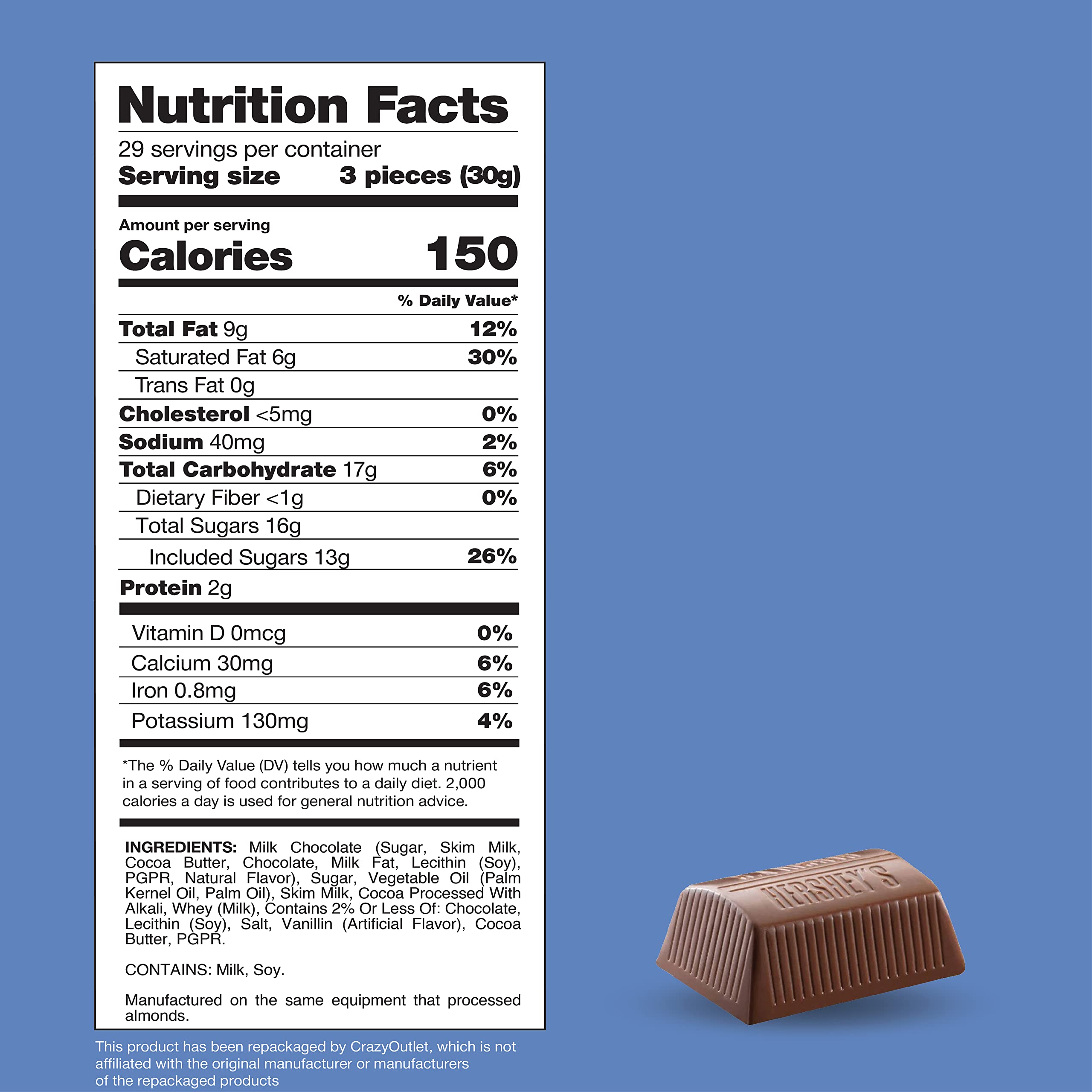 HERSHEY'S Milk Chocolate Truffles Nuggets Candy - 2lb Bulk Bag (Approx 90 Pieces) - Perfect for Halloween Treats, Party Favors & Holiday Gift Baskets
