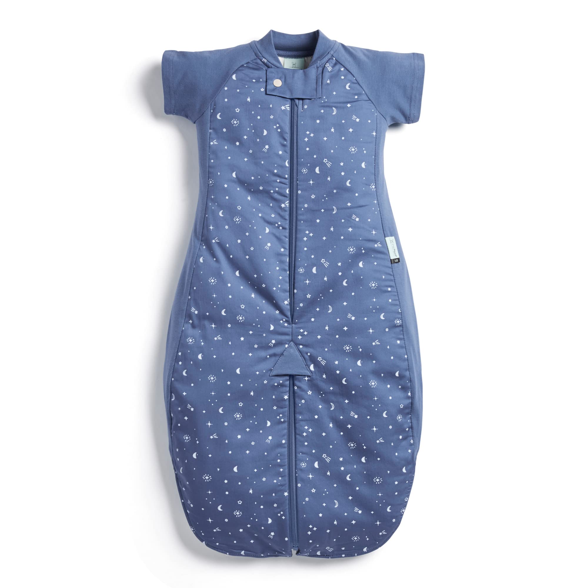 ErgoPouch 3.5 TOG Organic Cotton Baby Sleep Sack & Convertible Sleep Suit - Breathable Infant Sleeping Bag for 2-4 Year Olds (Night Sky) - Perfect for Nursery, Daycare & Travel Comfort