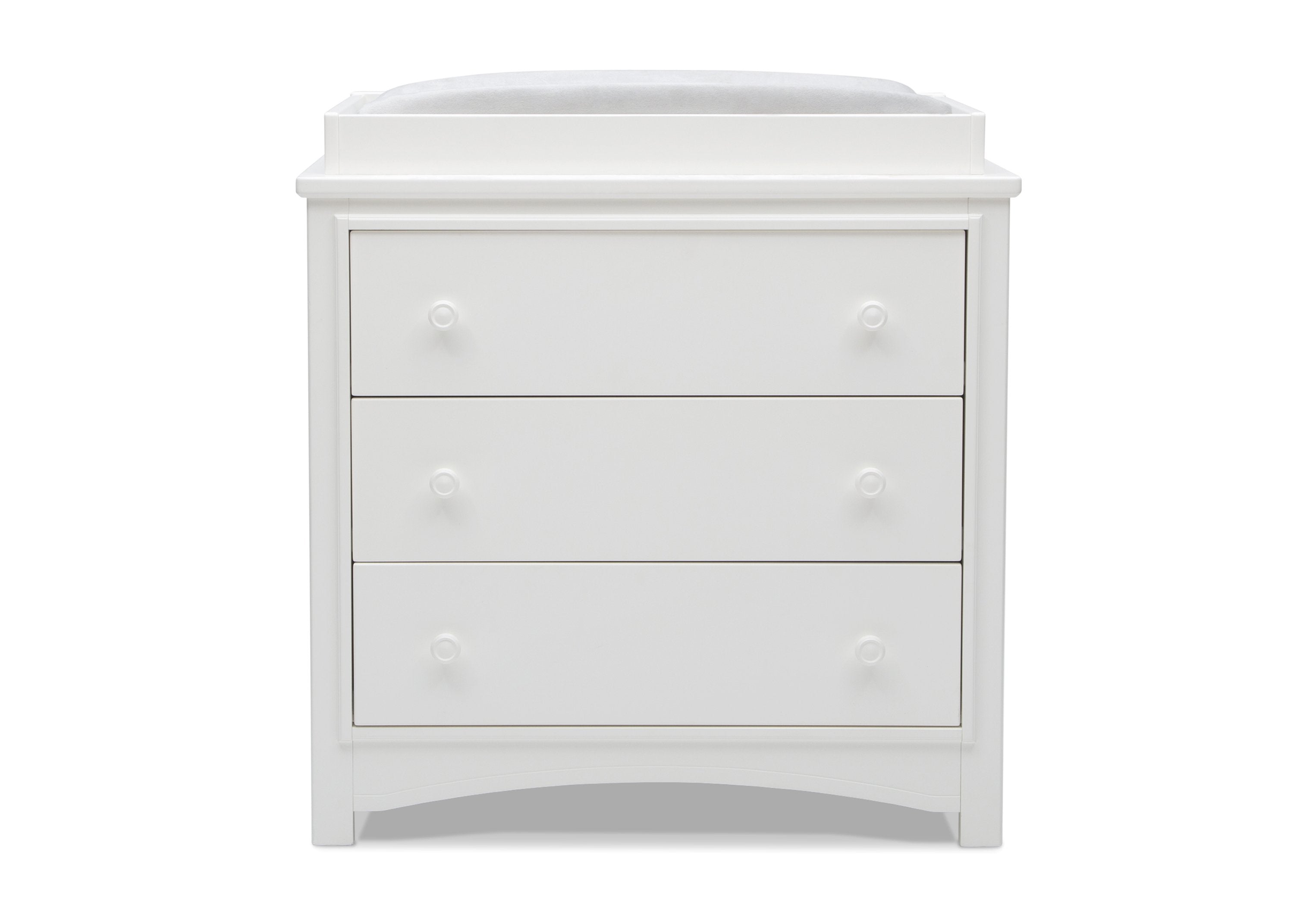 Perry 3-Drawer Baby Dresser with Changing Top - Nursery Storage & Diaper Changing Station for Newborns & Toddlers