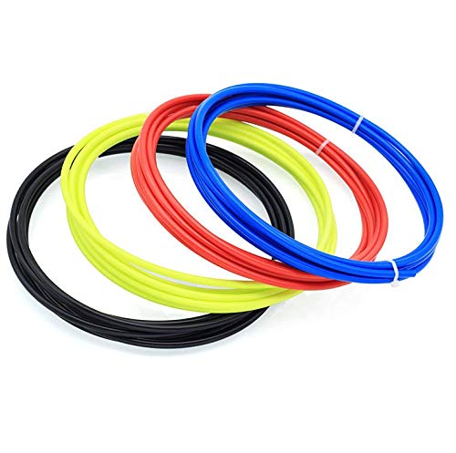 BlueSunshine Bike Brake Cable and Housing Set - 5mm Brake Cable Replacement Kit for Road & Mountain Bikes | Durable Brake Cables for Smooth Stopping | Perfect for Commuting, Cycling & Outdoor Adventures (Green)