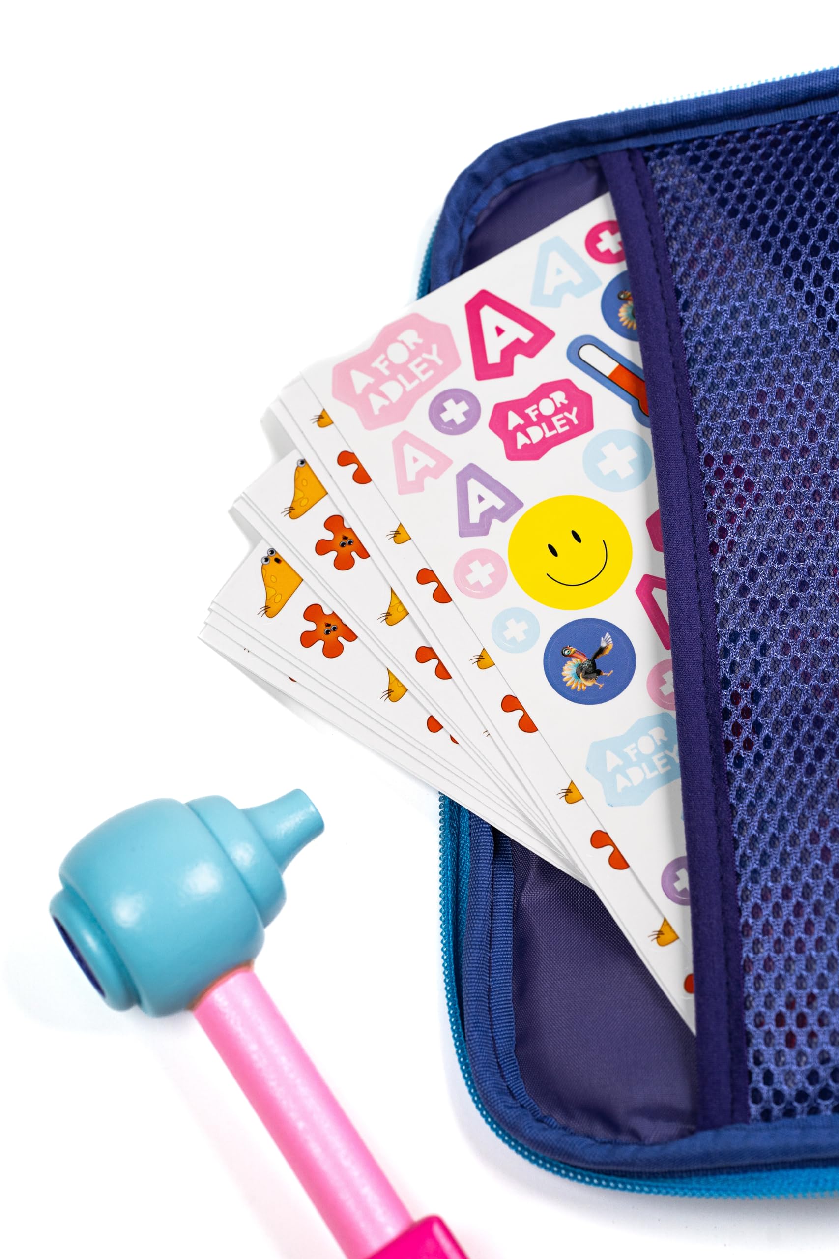 Adley's Sticker Pox Doctor Play Kit - Complete Medical Pretend Play Set with Realistic Sticker Pox for Kids | Perfect for Role-Playing, Birthday Gifts & Educational Fun