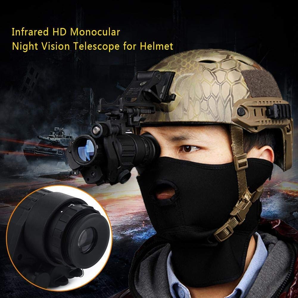 PVS-14 HD Digital Night Vision Monocular - Waterproof IR Infrared Scope for Hunting, Surveillance & Night Patrol | Compatible with Tactical Gear & Military Equipment | Perfect for Outdoor Adventures, Security & Low Light Conditions