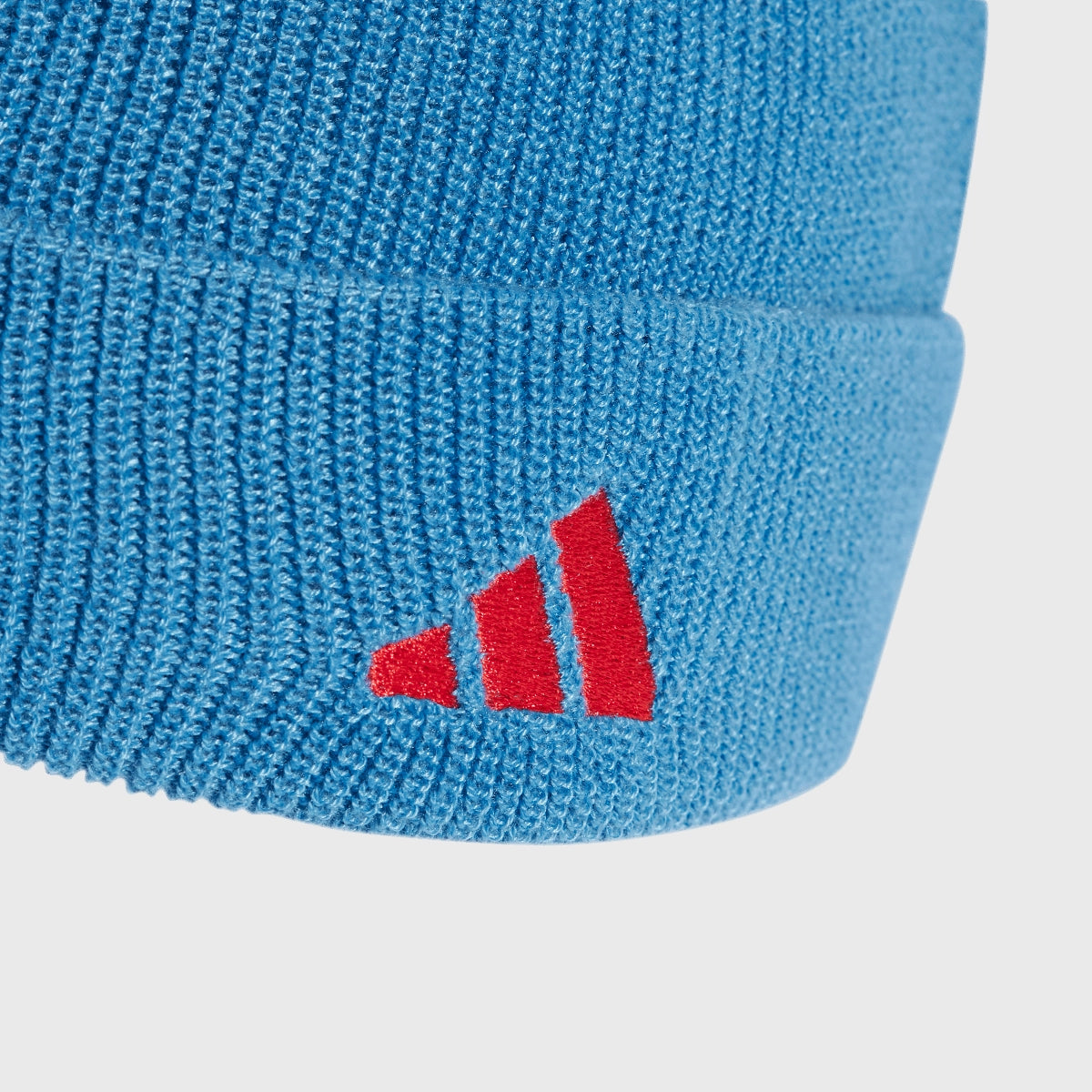 Adidas France Rugby Fisherman Beanie Hat - Warm Winter Knit Hat for Men & Women - Perfect for Rugby Games, Outdoor Sports & Cold Weather Activities