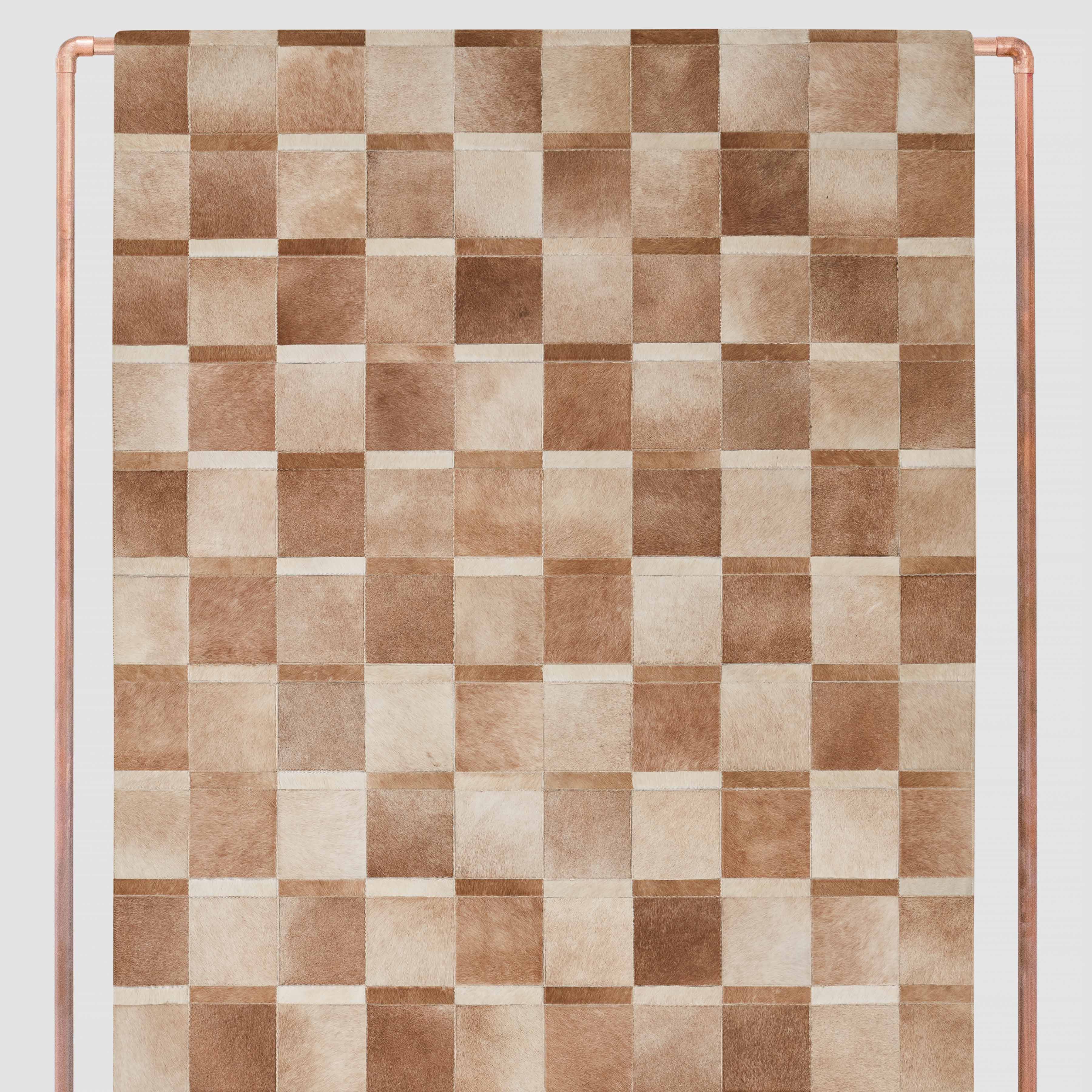 Premium Natali Cowhide Area Rug - Natural Leather Hide Rug for Living Room, Bedroom, Office - Stylish Home Decor & Floor Covering for Modern Interiors