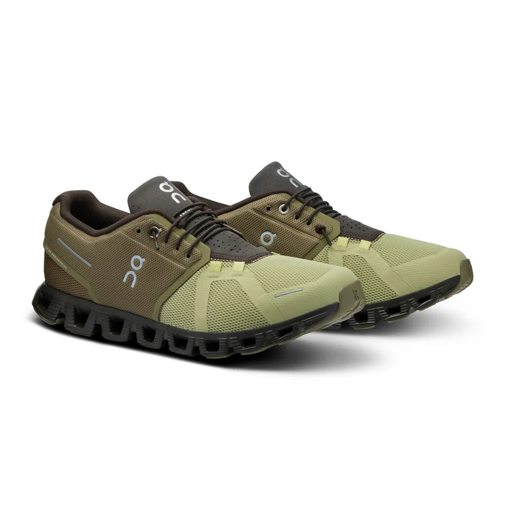 ON Men's Cloud 5 Running Shoes - Lightweight & Comfortable Sneakers for Jogging, Gym Workouts & Daily Wear (Grove/Haze Color)