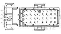 640499-1 04P MR HDR Assy V0 RED - 25-Pack High Performance Automotive Connector for Wiring Harness & Electrical Systems | Perfect for Car Repair, DIY Projects & Industrial Applications
