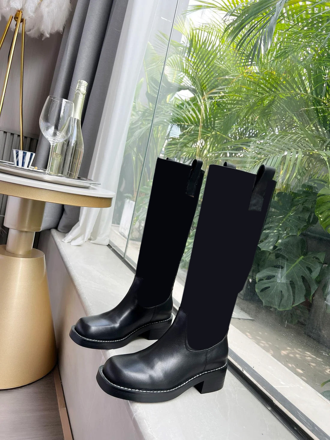 Women's Knee High Long Boots - Stylish Leather Riding Boots for Fall & Winter - Perfect for Casual Outfits, Horseback Riding & Outdoor Adventures