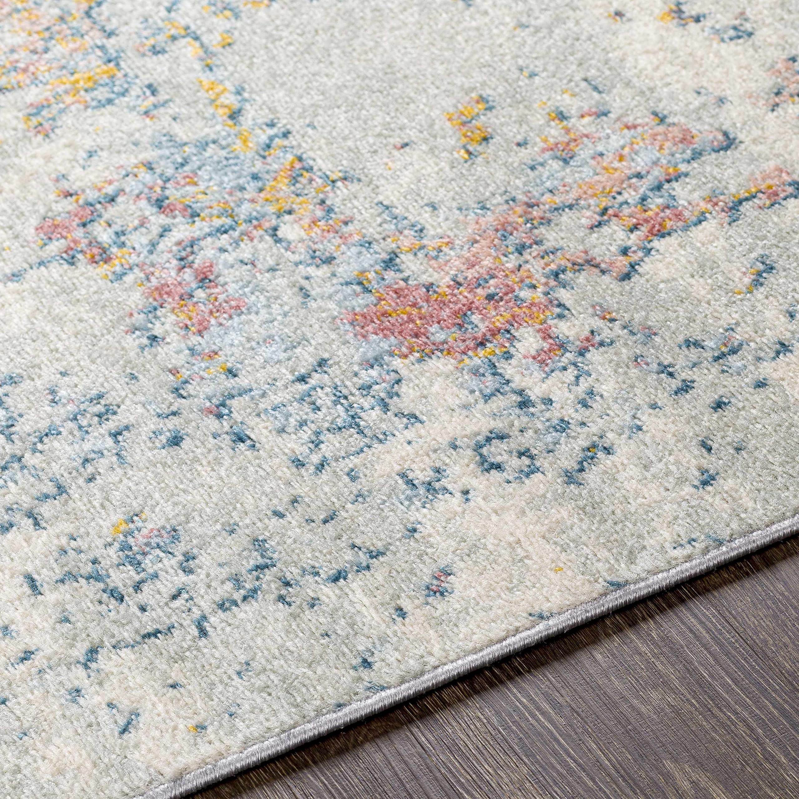 Hauteloom Tambalisa Modern Round Area Rug 7'10