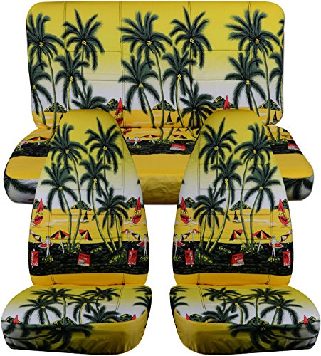 Yellow w Palm Tree