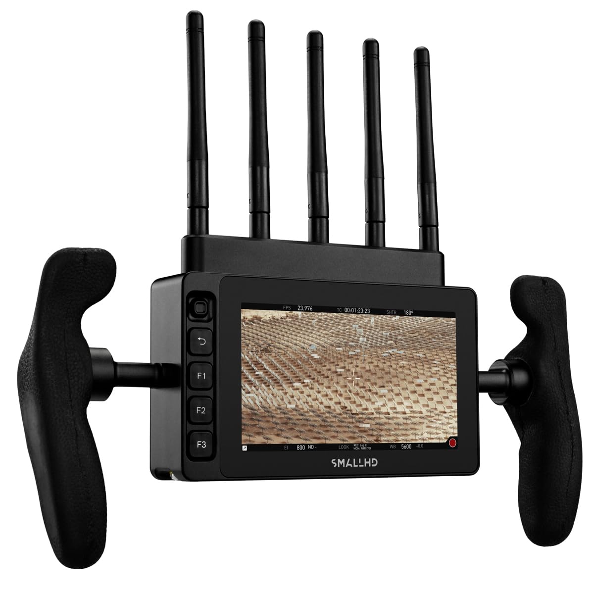 SMALLHD Ultra 5 5-Inch 1920x1080 Touchscreen Camera Monitor with Built-in Teradek Bolt 6 750 Receiver - Zero Delay Wireless Control for Filmmaking, Live Streaming & Professional Video Production (V-Mount)