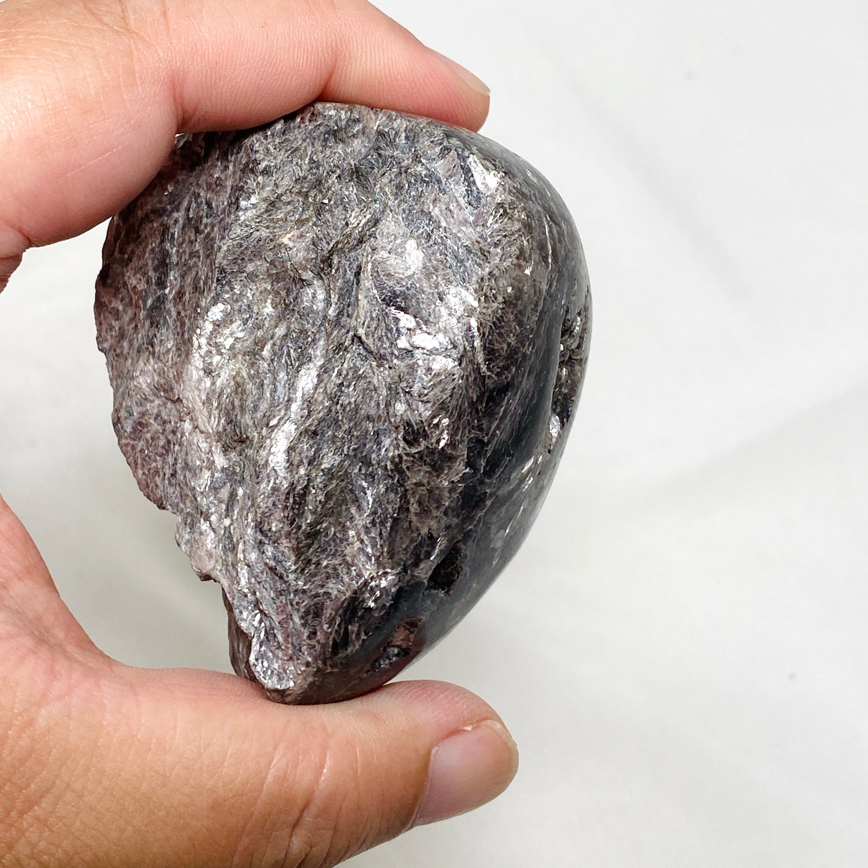 Silver Leaf Lepidolite CR3556 - Natural Healing Crystal for Stress Relief & Emotional Balance | Perfect for Meditation, Home Decor & Jewelry Making